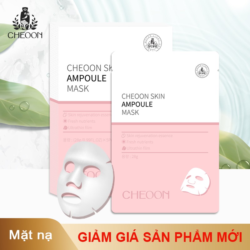 Mặt nạ dưỡng da giữ ẩm, trắng mịn, se khít lỗ chân lông, chiết xuất từ dưỡng chất thiên nhiên CHEOON | Thế Giới Skin Care