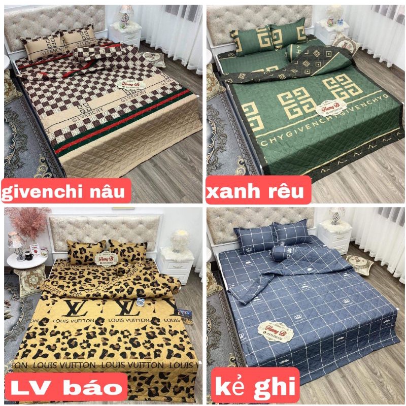 [Siêu Sale]Bộ chăn hè ga gối 5 món poly cotton ( ib shop chọn mẫu hoặc ghi phần ghi chú.) | BigBuy360 - bigbuy360.vn