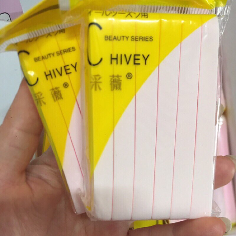 2 Miếng Bông Rửa Mặt Chivey màu vàng | BigBuy360 - bigbuy360.vn