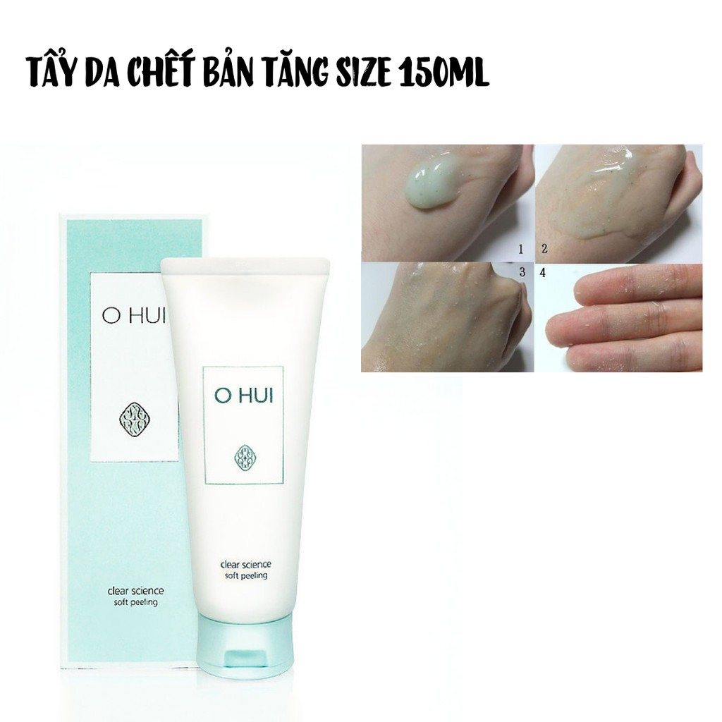 (Date 2025-2026) Tẩy da chết Ohui clear science soft peeling 150ml