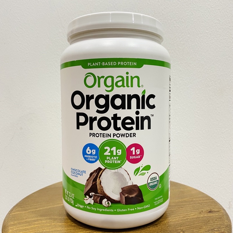 Bột protein hữu cơ Orgain Organic  làm bánh pha sữa
