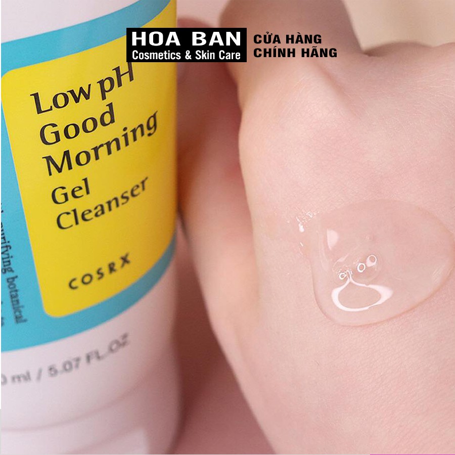 Sữa Rửa Mặt Dạng Gel Cosrx Low pH Good Morning Gel Cleanser