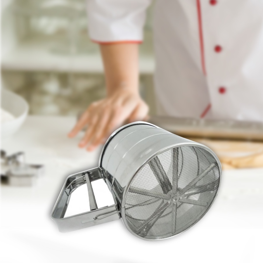 Rây Bột Bằng Thép Không Gỉ Lacor 0.35KG, D10CM