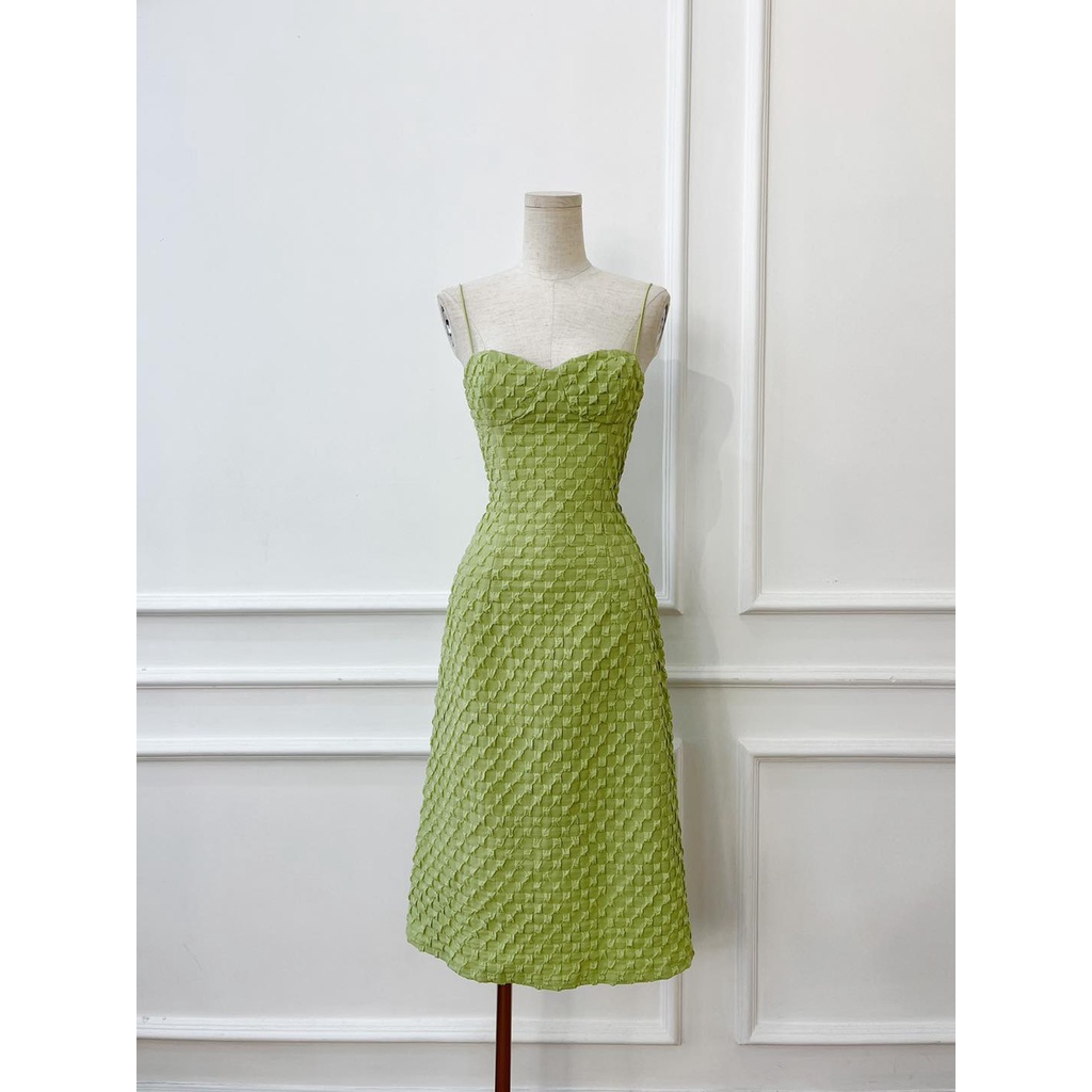 Đầm xoè 2 dây 3M thiết kế