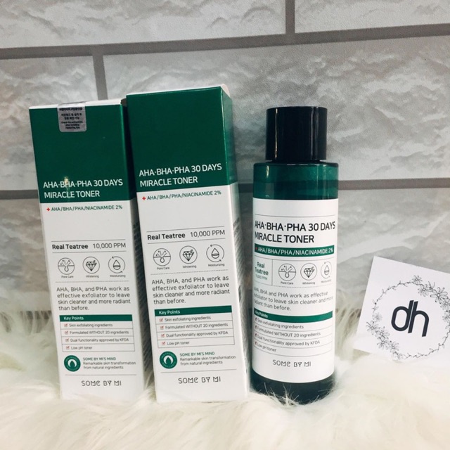 Nước Hoa Hồng Some By Mi AHA-BHA-PHA 30 Days Miracle Toner 150ml