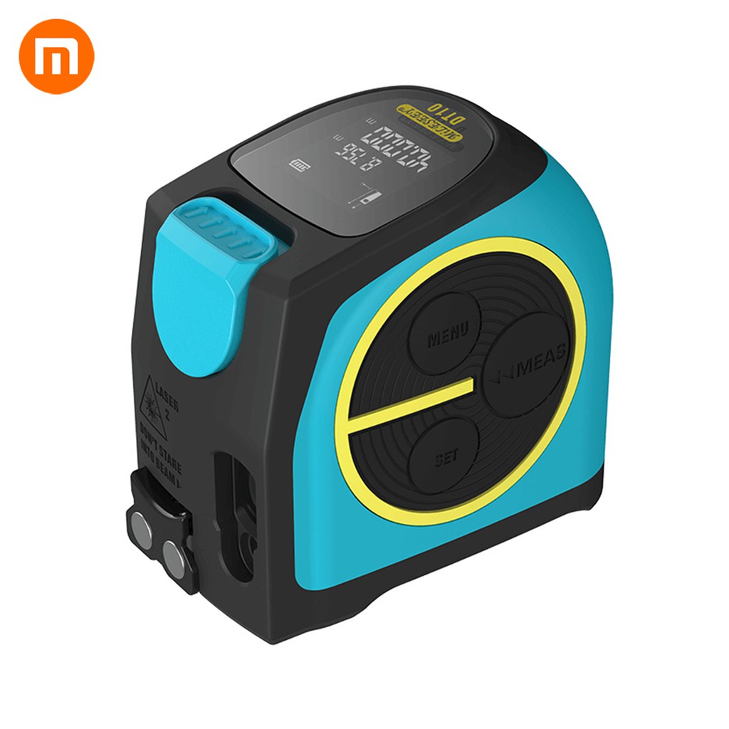 Xiaomi Youpin Thước dây  5m kiêm máy đo laser chuyên dụng 2 trong 1 40m với màn hình hiển thị LCD kỹ thuật số