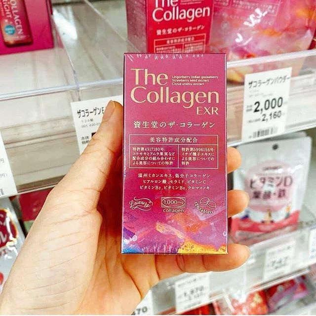 Viên uống collagen shiseido làm đẹp da ngừa lão hóa Nhật Bản 126 viên