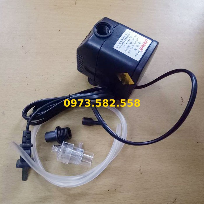 Máy bơm bể cá cảnh mini Lifetech AP1550 Công Suất 18W Đẩy cao 1.1m
