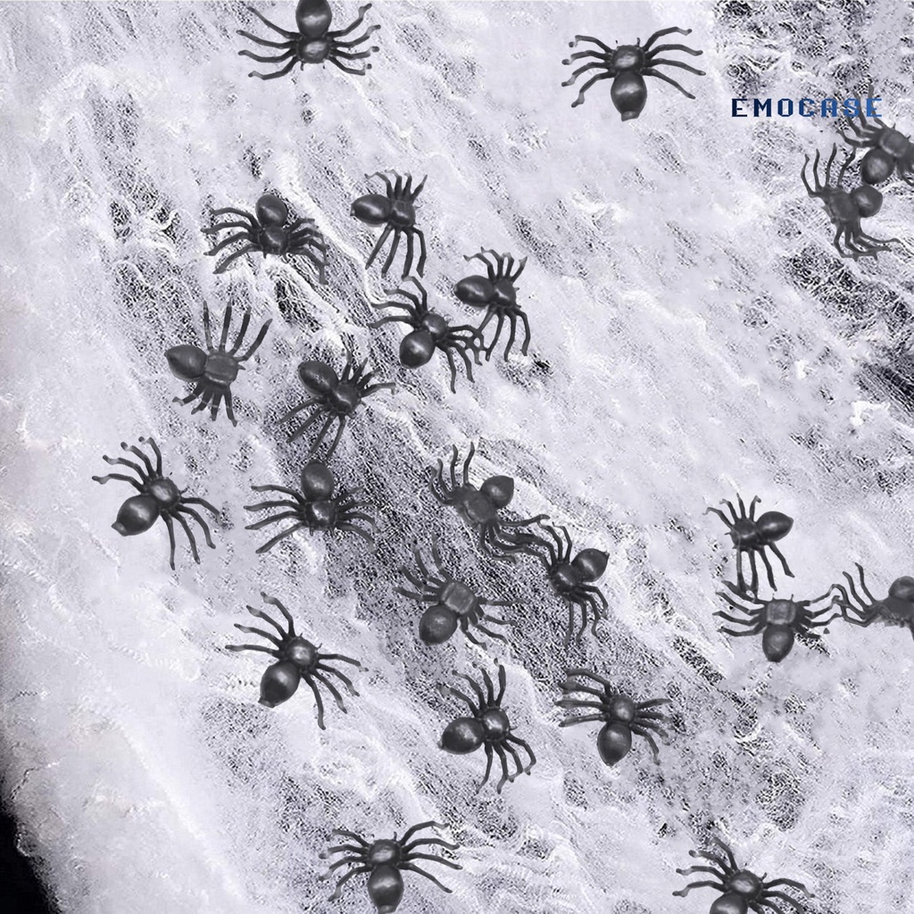 Ny-50 Nhện Giả Tinh Tế Chống Mài Mòn Có Thể Tái Sử Dụng Trang Trí Halloween