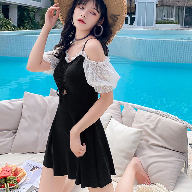 Đầm Hai Dây Dáng Ôm Phối Lưới Quyến Rũ Thời Trang Cho Nữ | BigBuy360 - bigbuy360.vn