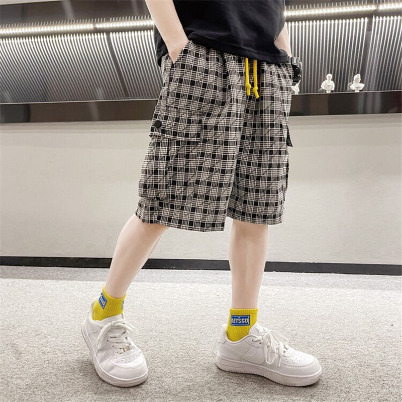 Quần Short Thể Thao Mỏng Dáng Rộng Chất Liệu Nhanh Khô Thời Trang Mùa Hè Dành Cho Bé Trai
