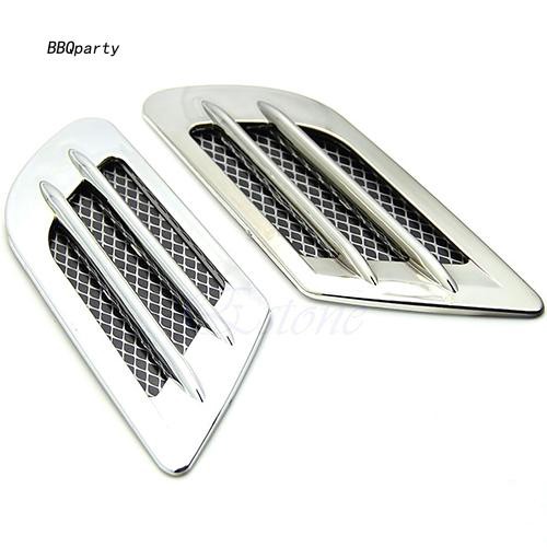 FENDER Miếng Dán Trang Trí Lỗ Thông Gió Bên Hông Cho Xe Hơi