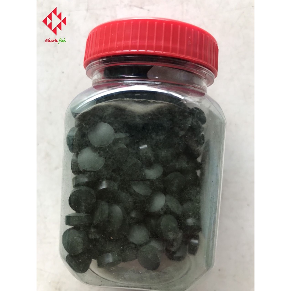 Tảo viên thức ăn cho cá cảnh và tép hủ nén 300 viên- thức ăn dinh dưỡng cá cá nhỏ và tép