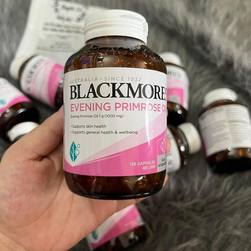 Viên Tinh Dầu Hoa Anh Thảo, Điều Hòa Nội Tiết, Giúp Đẹp Da, Tóc, Móng - Evening Primrose Oil Blackmores - 125 Viên