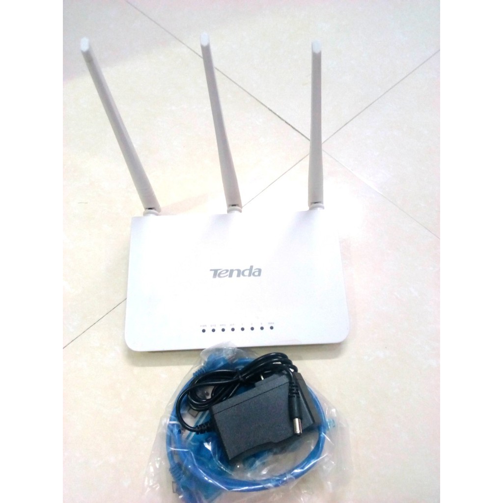 Bộ phát wifi Tenda 3 râu sóng khỏe, tốc độ 300Mbps