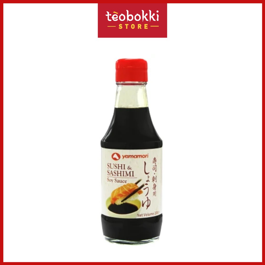 Nước tương Sushi &amp; Sashimi Yamamori 200ml