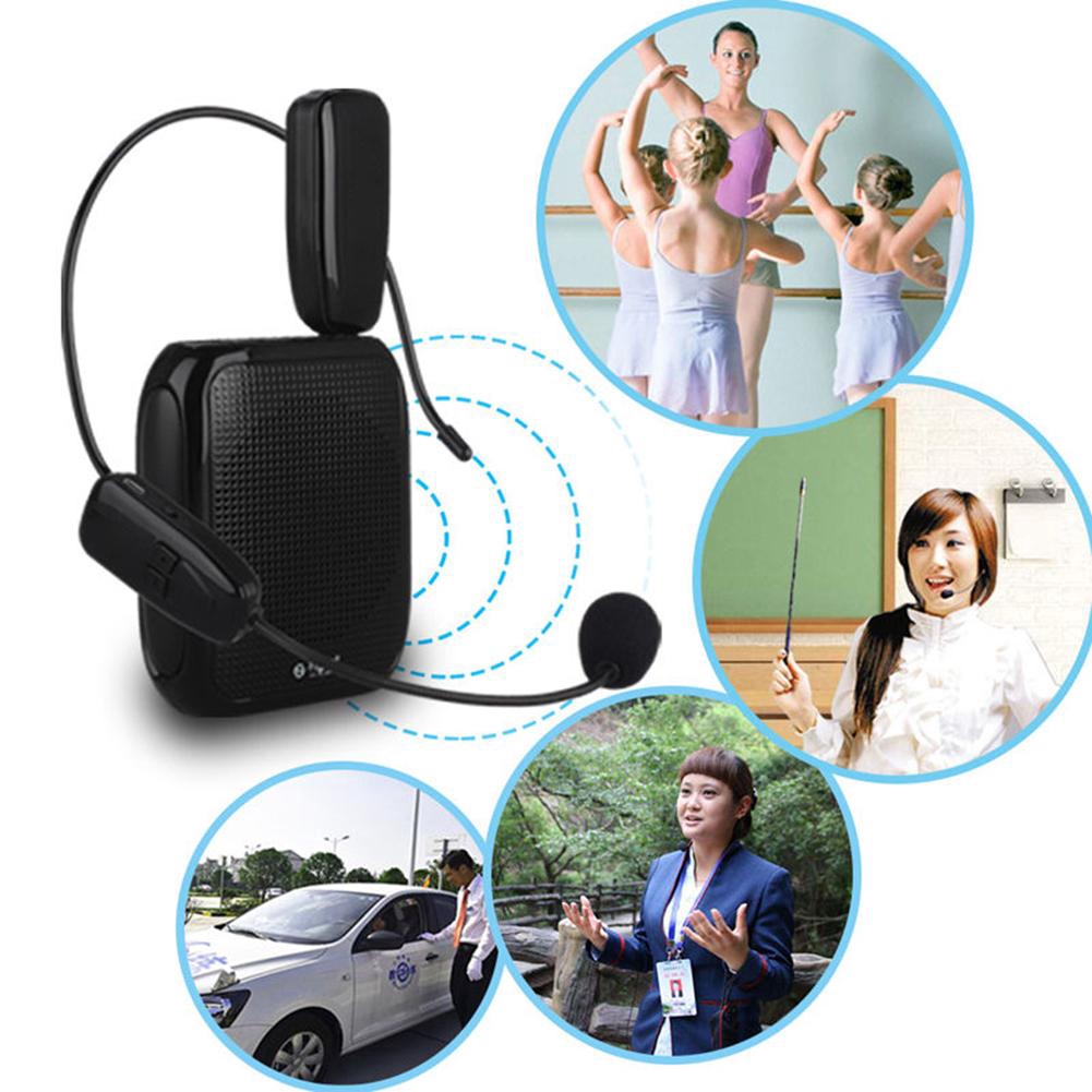 2.4G Wireless Microphone Speech headset Megaphone Radio Mic for Loudspeaker