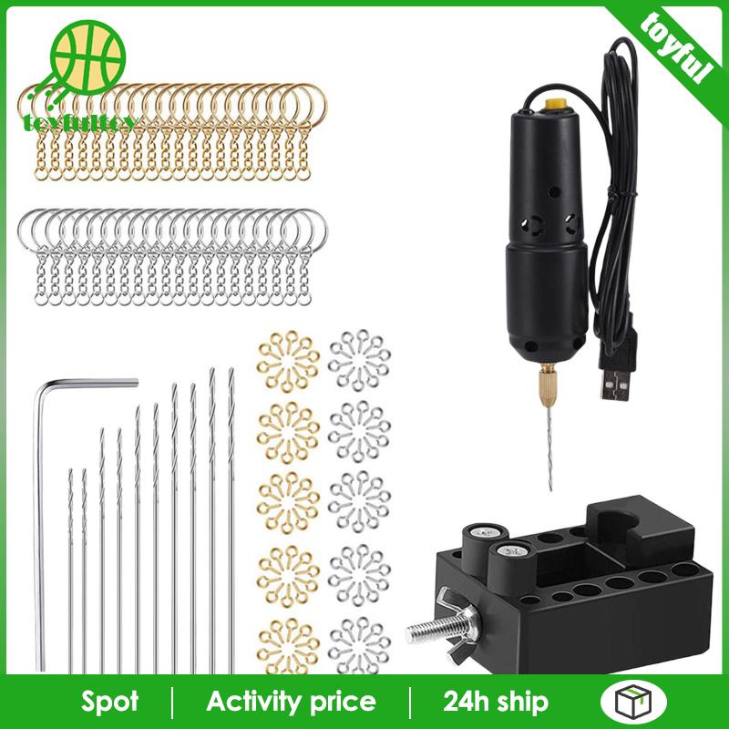 Máy Khoan Điện Mini Cầm Tay Dùng Làm Đồ Thủ Công Resin Epoxy