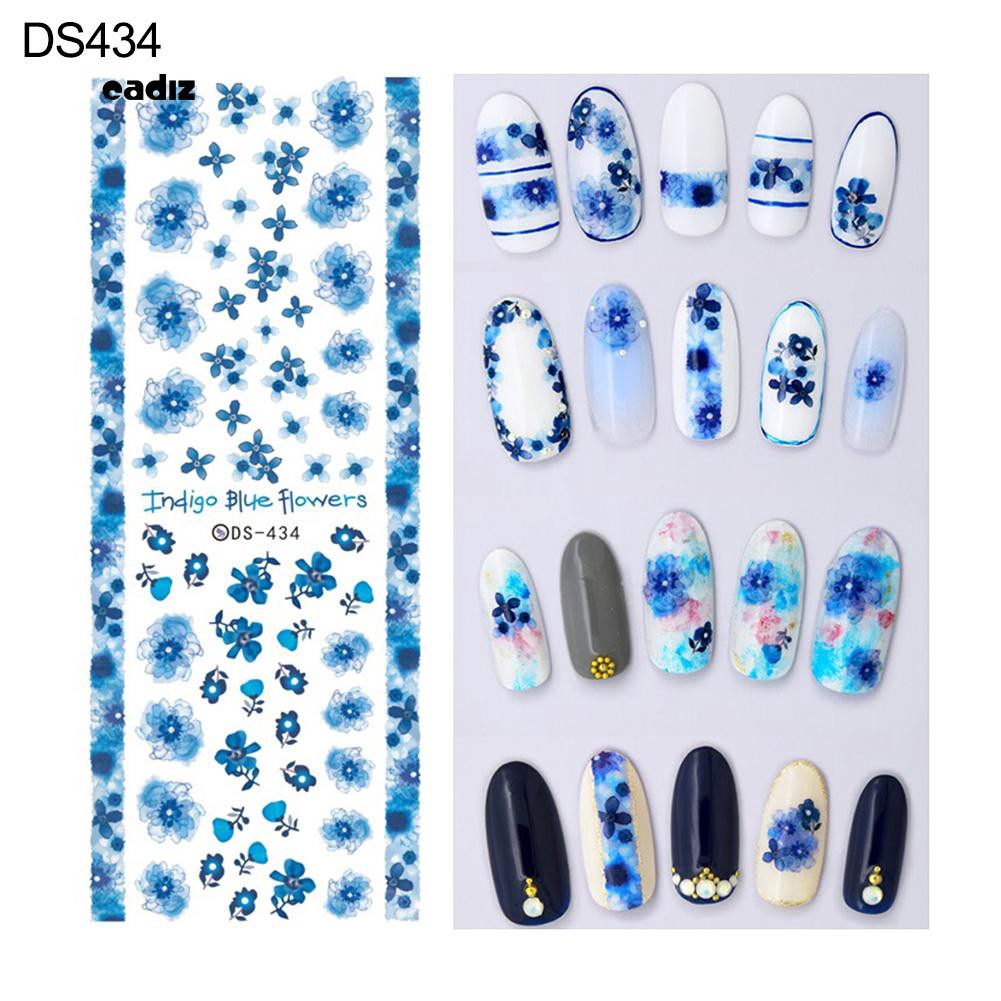 Decal trang trí móng chuyển nước nhiều kiểu thời trang