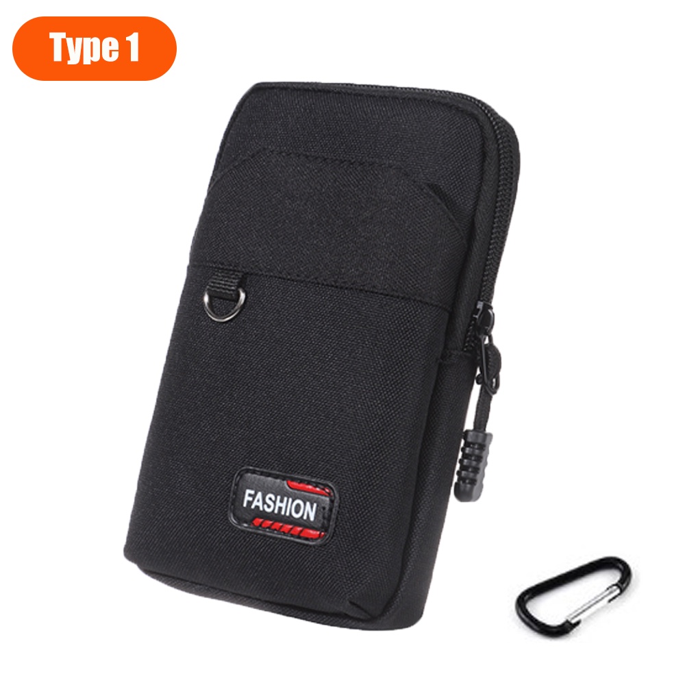 Túi Đựng Điện Thoại Đeo Hông / Thắt Lưng Thiết Kế Ba Ngăn Tiện Dụng Mang Theo Du Lịch / Cắm Trại