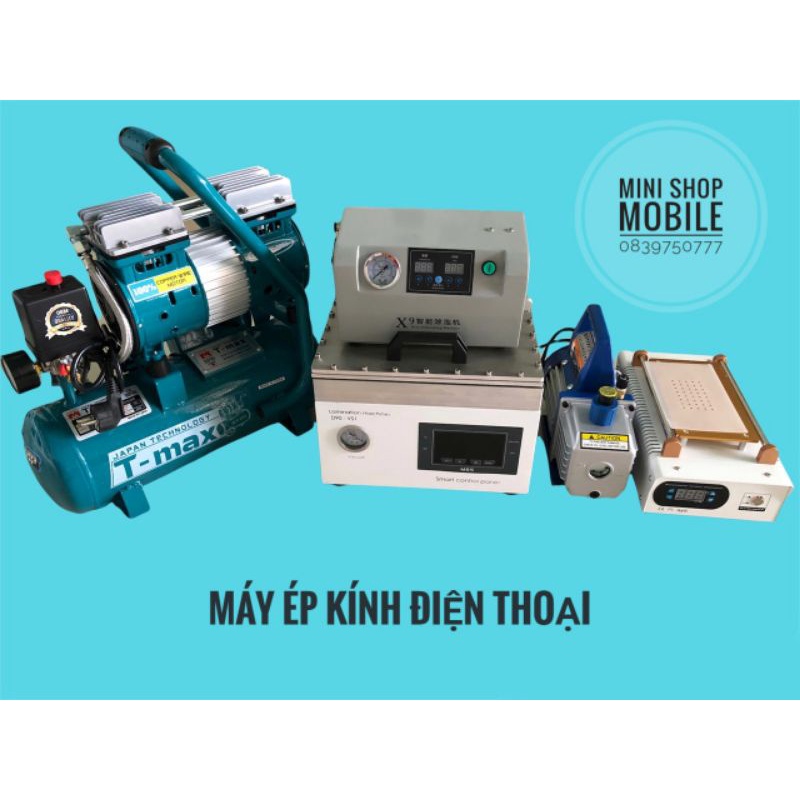 Máy ép kính điện thoại công nghệ bóng hơi tự động