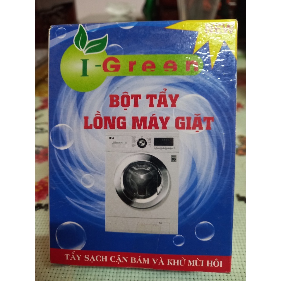 Bột Tẩy Lồng Máy Giặt Igreen Hộp 200g