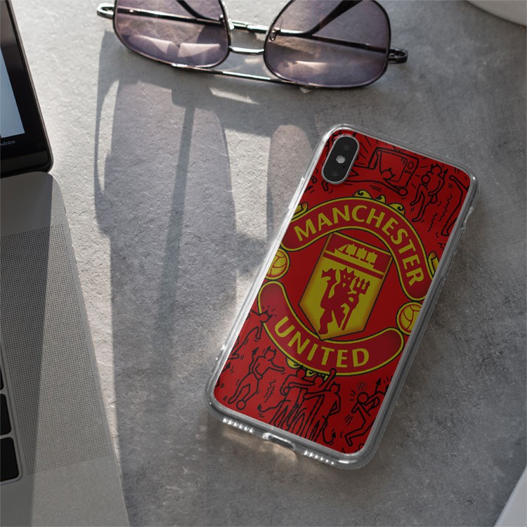 Ốp lưng logo tuyệt đẹp CLB Manchester United cho Iphone 5 6 7 8 Plus 11 12 Pro Max X Xr FOO20210118