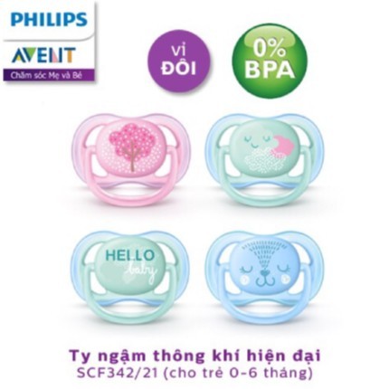 Núm Ti Giả Philip Avent - Dùng Cùng Bộ Sản Phẩm, Nhộng chũn, Quấn chũn