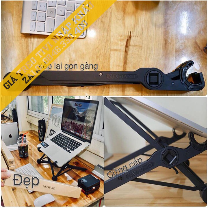 Giá đỡ Macbook & Laptop - NEXSTAND K2 - Điều chỉnh cao thấp dễ dàng