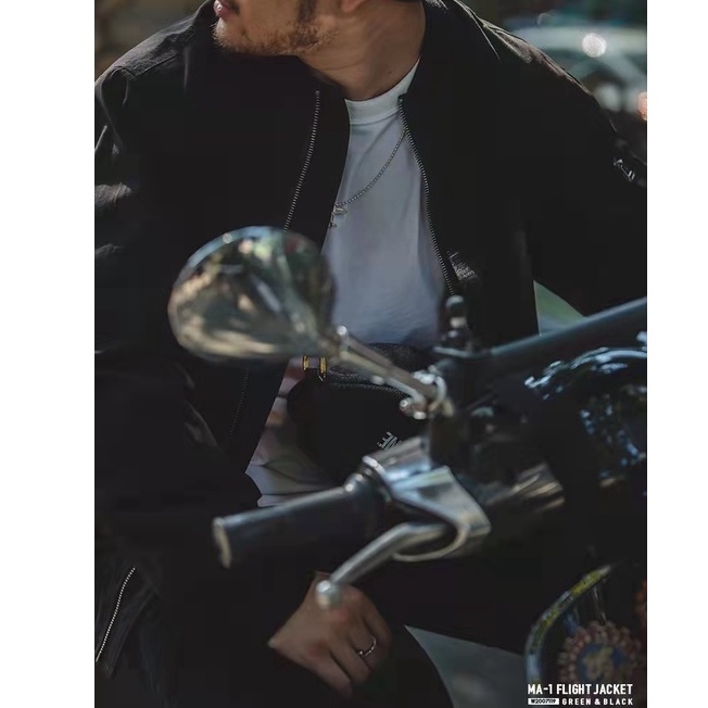 Áo Khoác bomber ma-1 Phong Cách Quân Đội Mỹ Cho Nam
