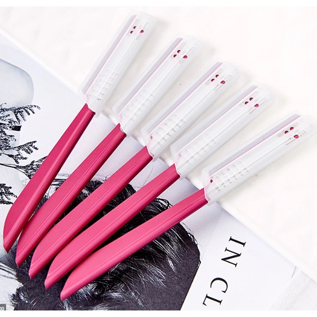 Dao Cạo Lông Mặt, Mày Kai Beauty-M Razor Lưỡi Dao Trơn (Set 10 Cái)