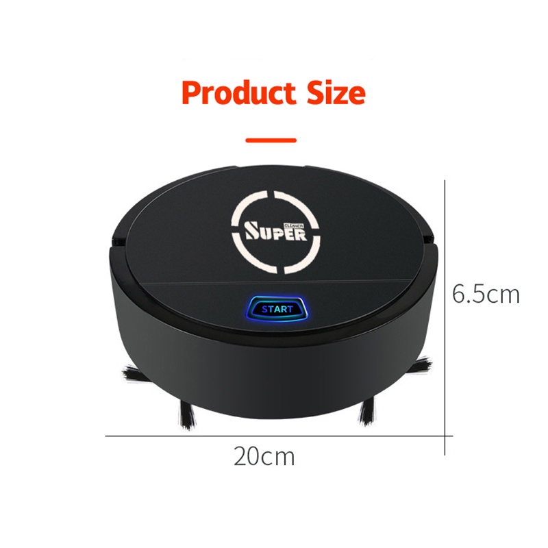 JIASHI Robot hút bụi thông minh tự động có thể sạc lại tùy chọn màu sắc