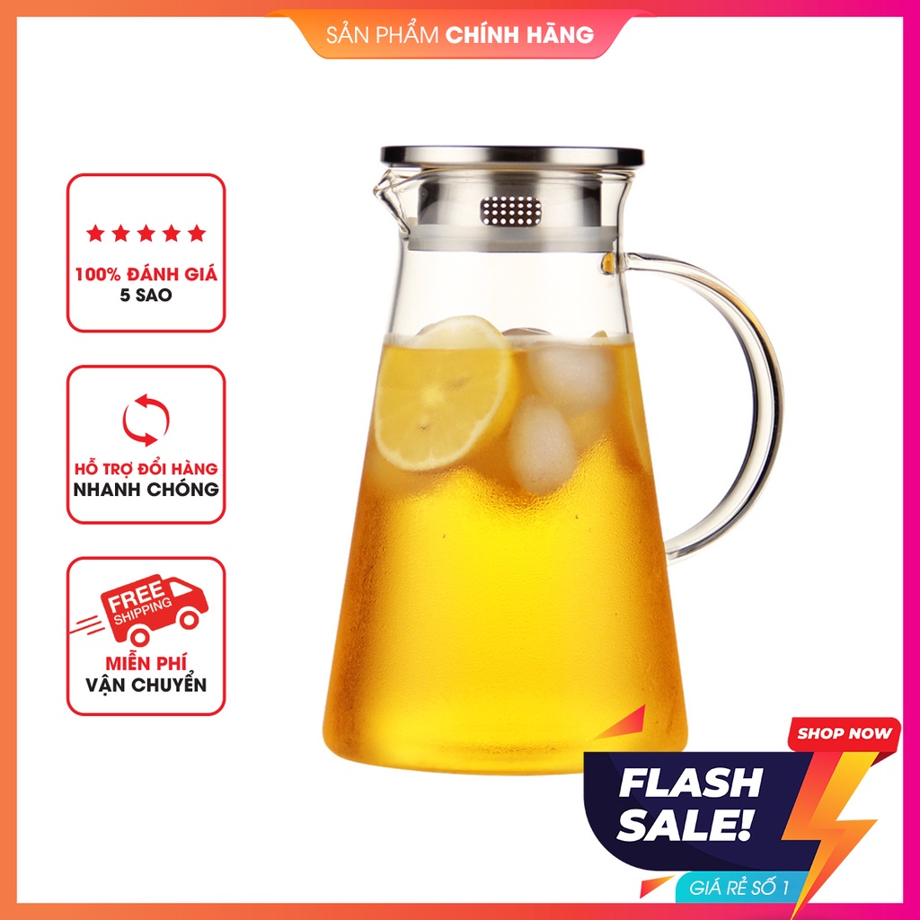 BÌNH TRÀ CAO CẤP DELI - NẮP INOX