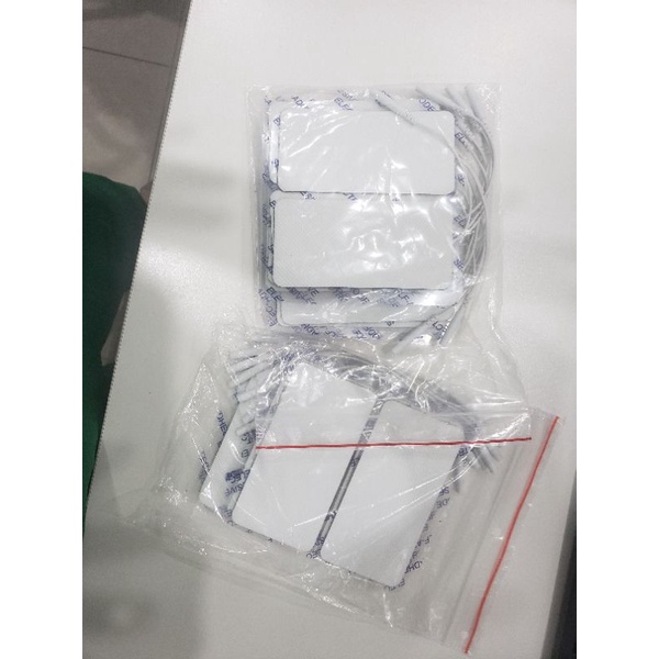 Miếng dán xung điện 6x9cm dùng cho máy vật lý trị liệu bộ quốc phòng, máy điện châm Hoa Đà, Dr Ho's...