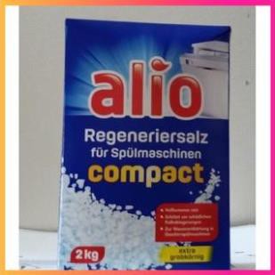 Muối rửa bát làm mềm nước Alio 2kg - Muối Somat Ludwik