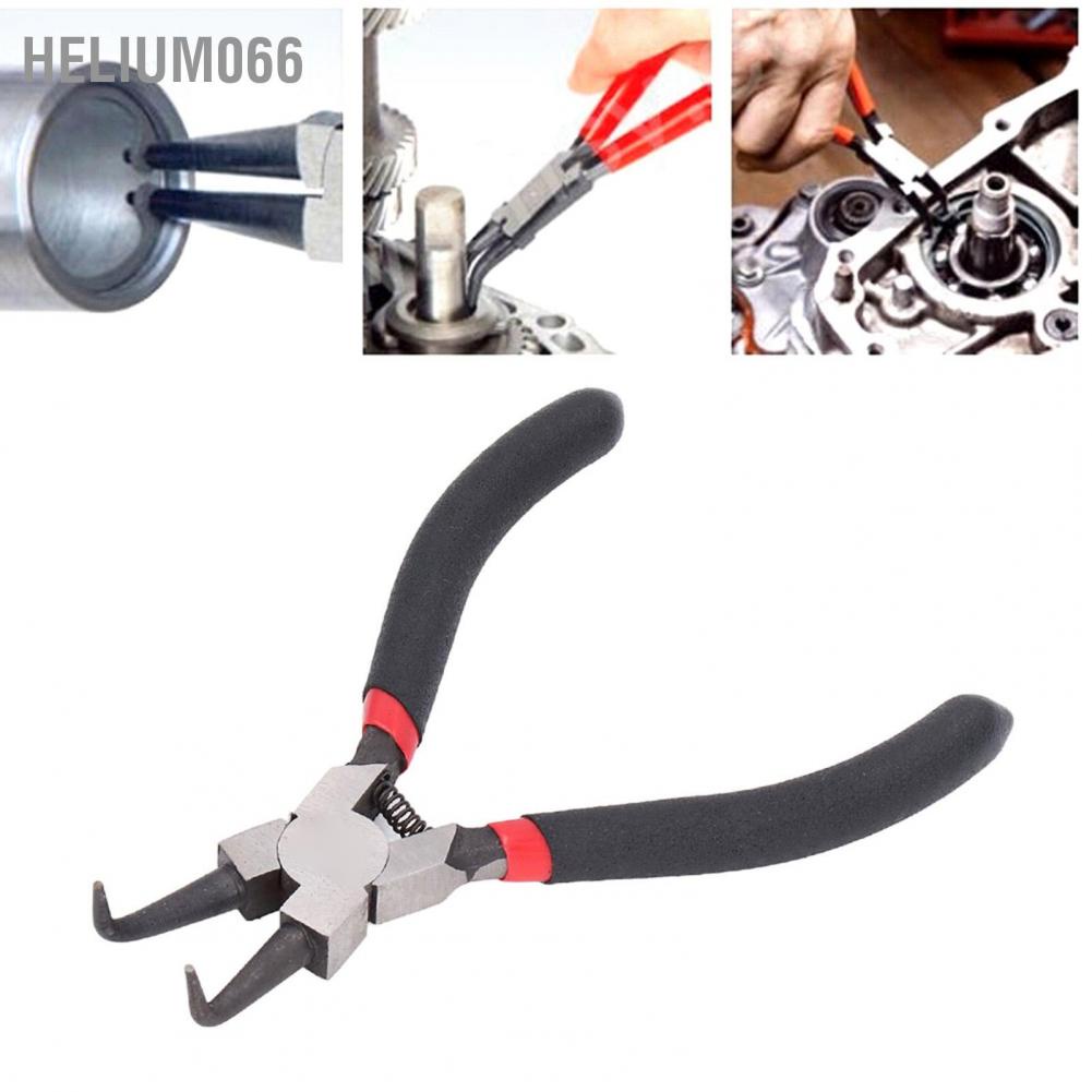 Helium066 Kìm bấm vòng 5in uốn cong bên trong bằng thép carbon Công cụ tẩy kềm SK ‑ 1