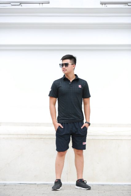 Bộ nam thể thao mùa hè trơn M63 | BigBuy360 - bigbuy360.vn