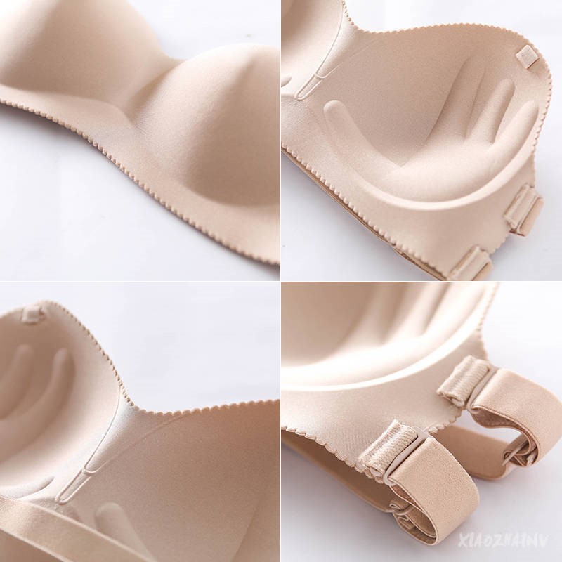 Áo lót Bra Nữ Su Quây Đệm Bàn Tay Không Gọng Mềm Mịn Freesize < 60kg BR11