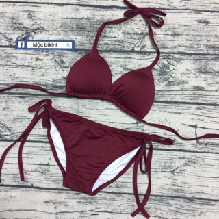 Bikini tam giác basic full màu