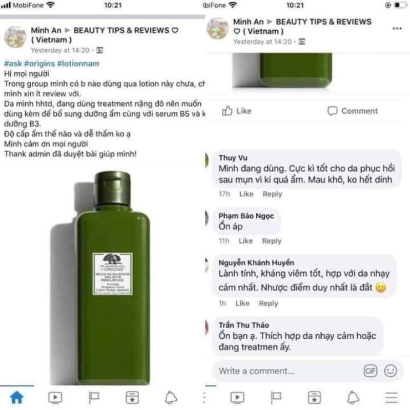 Toner Nấm ORIGINS 200ml | BigBuy360 - bigbuy360.vn