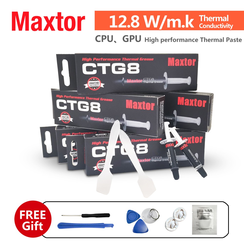 MAXTOR Keo Tản Nhiệt Ctg8E 12.8w / M-K Cho Máy Tính / Điện Thoại