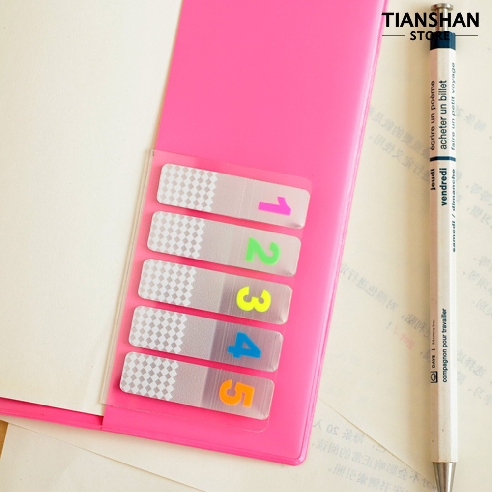 Student supplies In stock Number Letter Symbol Sticker School Supplies Memo Mini Sticky Notes