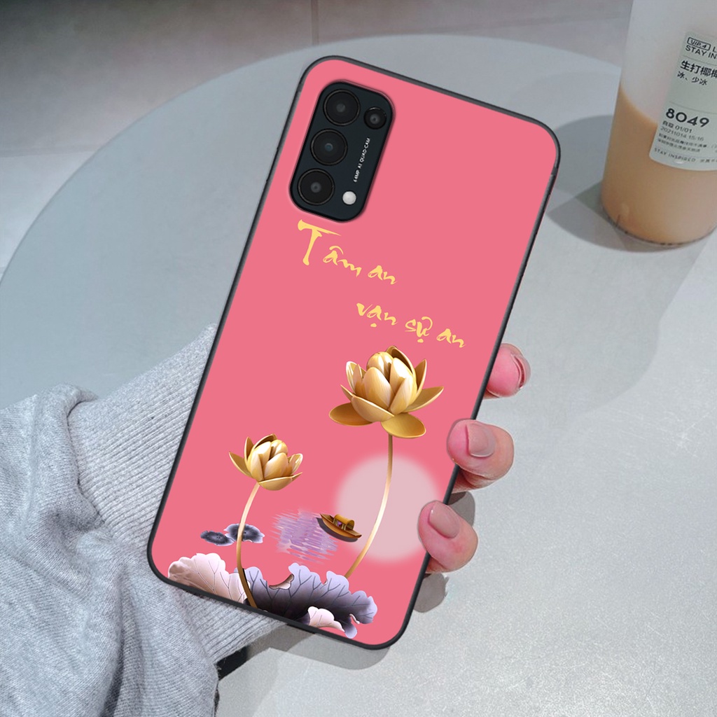 Ốp Oppo Reno5 4G / Reno5 5G / Reno 5 in hình ốp tâm an vạn sự an, ốp lưng SonCase