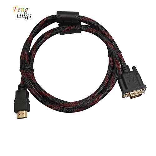 Dây Cáp Chuyển Đổi Hdmi Sang Vga Hd-15 15Pin 1080P tiện dụng