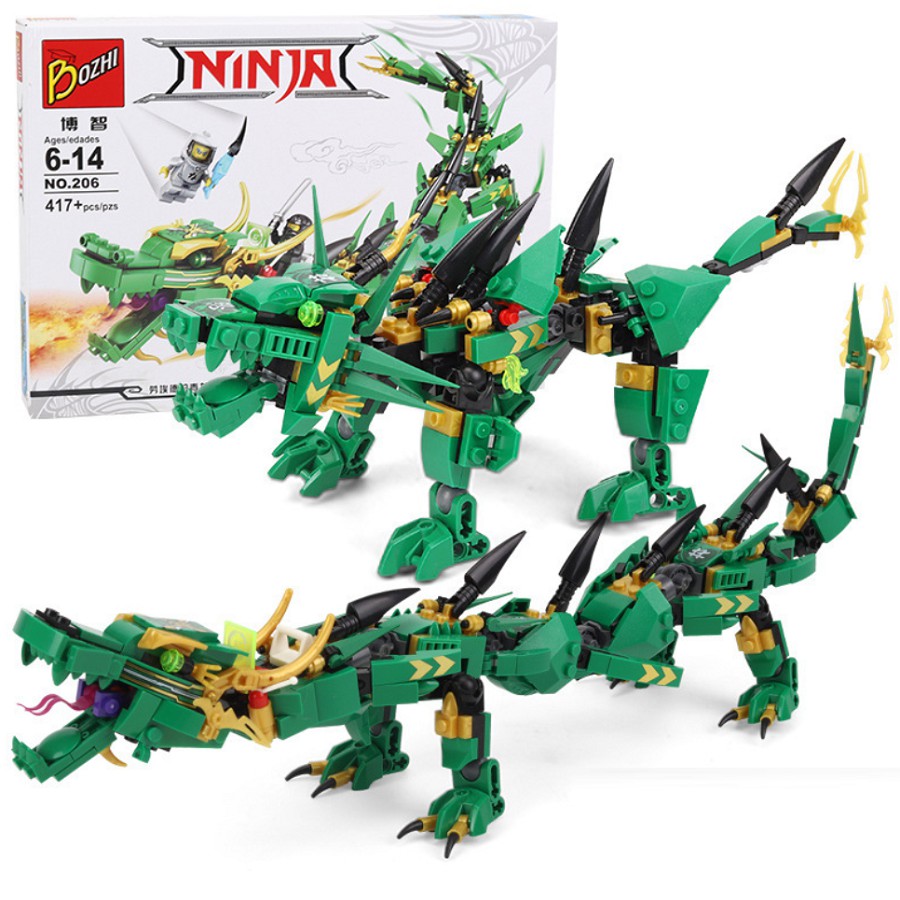 [Mã LIFE0503TOYS1 giảm 10% đơn 150k] [461 Chi Tiết] Bộ Đồ Chơi Xếp Hình Lego Ninja Rồng Cho Bé ninjago, Lego Dragon