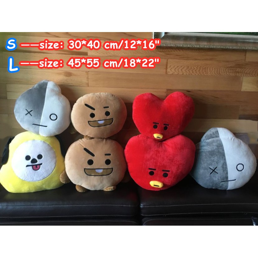 Thú Nhồi Bông Hoạt Hình Bt21 Shooky Rj Cooky 76198936