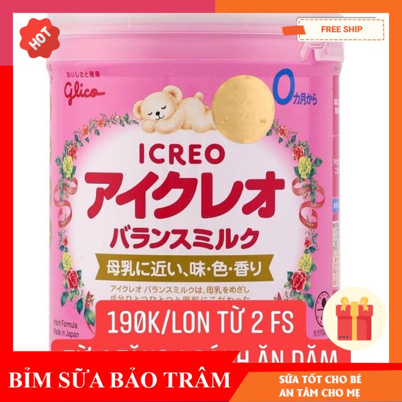 Sữa Glico Icreo số 0 800g/320g date 2022