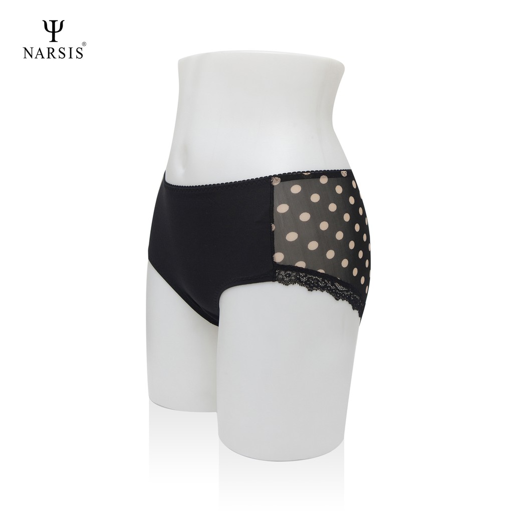 Quần lót nữ Narsis K0030 lưới chấm bi
