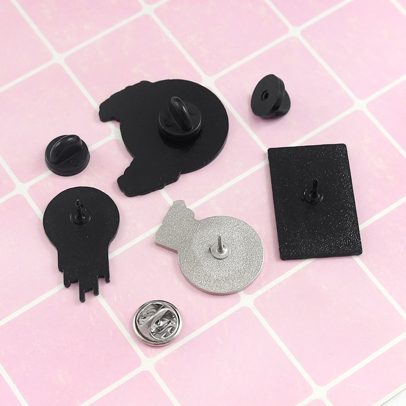 Huy hiệu cài áo MISS ZOE tùy chọn kiểu dáng phong cách hoạt hình ngộ nghĩnh