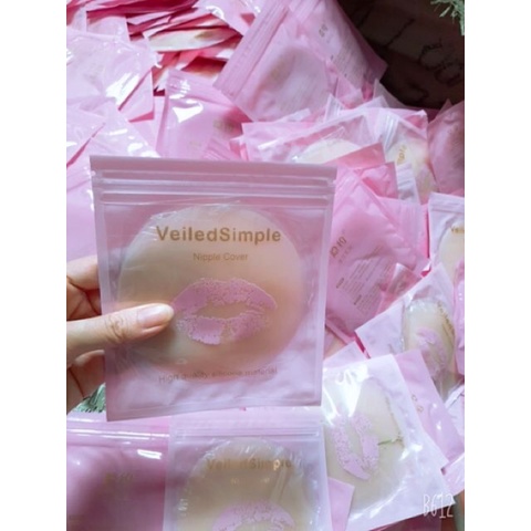 Miếng dán ngực silicon tàng hình, dán ti chống nước siêu chắc MDN01 [95's House]